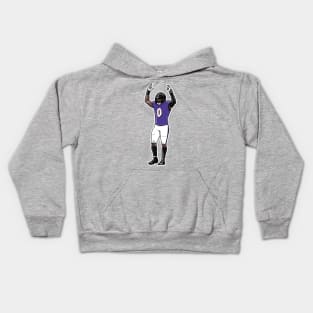 linebacker smith Kids Hoodie